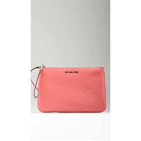 michael kors coral clutch|Michael Kors clutch outlet.